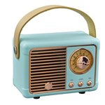 Radio Vintage Bluetooth 7x11 Celeste