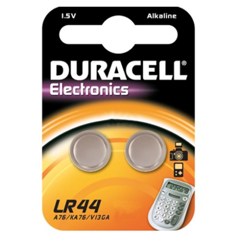 Pile Duracell Alcaline LR44 10 blister da 2