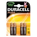 Pile Duracell Alcaline Plus Ministilo AAA 4 pz