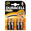 Pile Duracell Alcaline Plus Stilo AA 4 pz