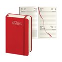 Agenda 25 Tascabile  9x15 PB544 Giornaliera SDA Rosso