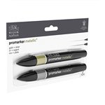 Promarker Set  2 Metallic Oro/Arg. 0290150