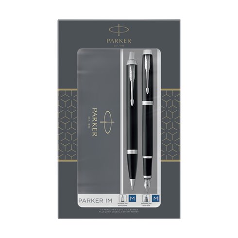 Parker Gift Set 2024 IM Black CT BP FP 2093215