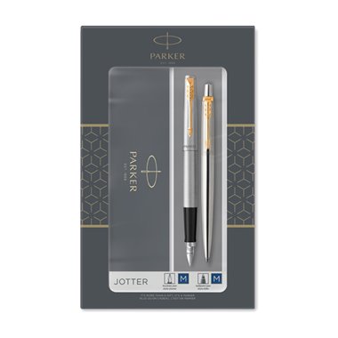 Parker Gift Set 2024 Jotter SS GT BP FP 2093257