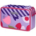 Ergobag 24 Astuccio 3 Zip Flower PowBear