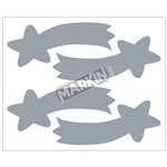 Etichette in buste segnapacco 5 ff  Cometa Argento