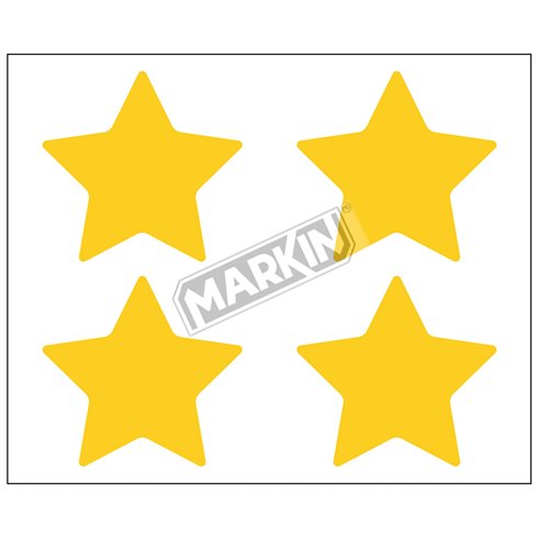 Etichette in buste segnapacco 5 ff  Stella Oro