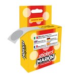 Etichette Chiudipacco adesivi 500 pz. 30 mm. Carta Argento