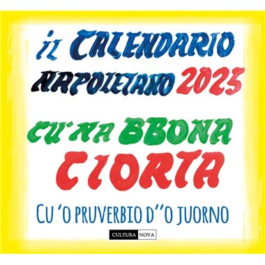 Calendario Napoletano 2025 Di Amedeo Colella