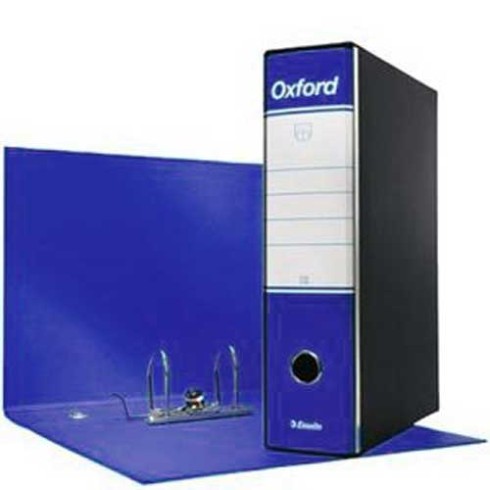 Registratori Oxford G85 dorso 8 Blu