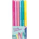 Pennarelli Tratto Pen Candy Collection Astuccio 6 Colori