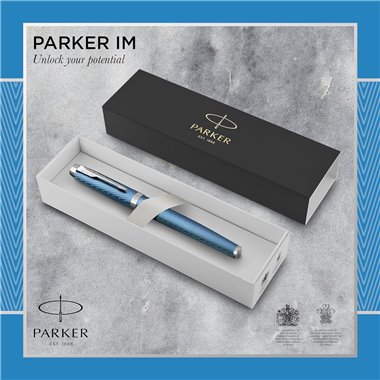 Parker IM Premium Blue Grey GT Stilo F 2143651