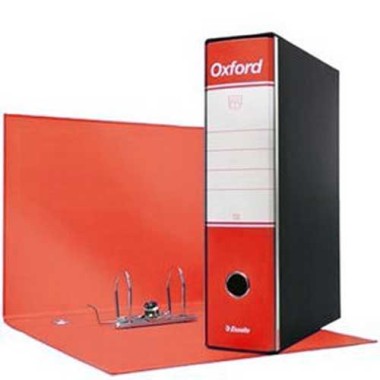 Registratori Oxford G85 dorso 8 Rosso