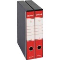 Registratori Oxford G84 dorso 5 Rosso