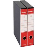 Registratori Oxford G84 dorso 5 Rosso