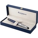 Waterman Expert Deluxe Blue Chrome Trim Roller 2166429