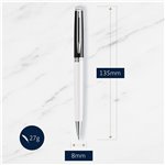 Waterman Hemisphere Black White Sfera