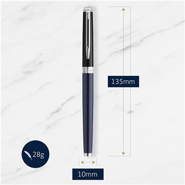 Waterman Hemisphere Black Blue Roller