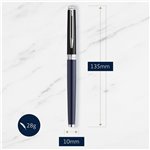 Waterman Hemisphere Black Blue Roller