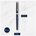 Waterman Hemisphere Black Blue Stilo Punta Media