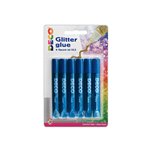 Colla Glitter CWR ml.10 Blu 6 pz. (Fine Stock)