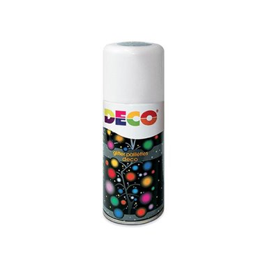 CWR Glitter Spray Bomboletta ml.100 Argento/Multic (Fine Stock)