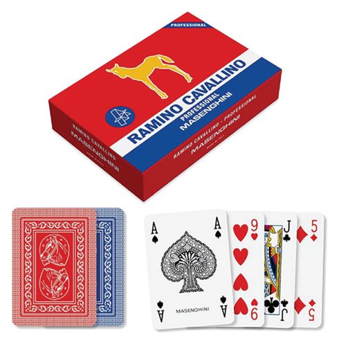 Carte da Gioco Masenghini Ramino Cavallino