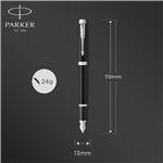 Parker IM Matt Black CT Stilo F 2143637