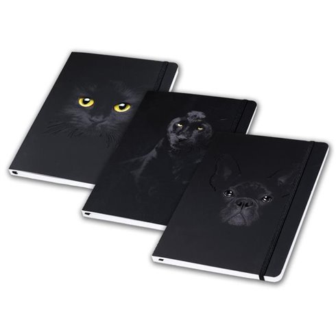Notebook Monocromo Black 160 pag. 1R
