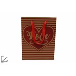 SV Shopper San Valentino Kraft mis. 32x26x10