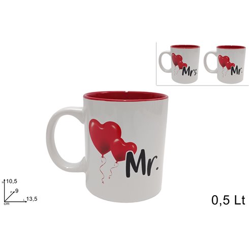SV Tazza San Valentino Mr & Mrs 500 ml