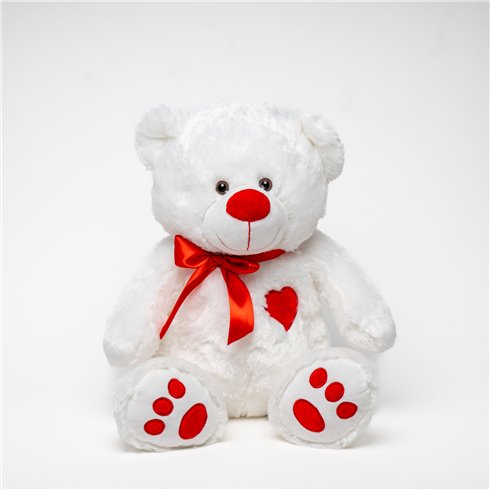Peluche Orso Bianco 43 cm
