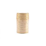 Cordoncino tubolare rocchetta 100 mt. Oro 03