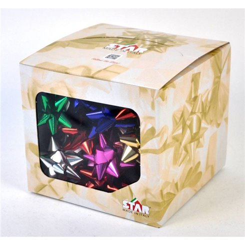 Stelle Star Metal Natale 24 diam. 8 40 pz. 21012