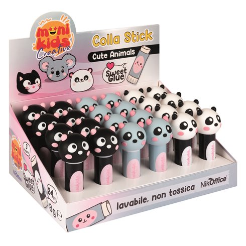Colla Stick Monikids Cute Panda 8 gr. 24 pz.