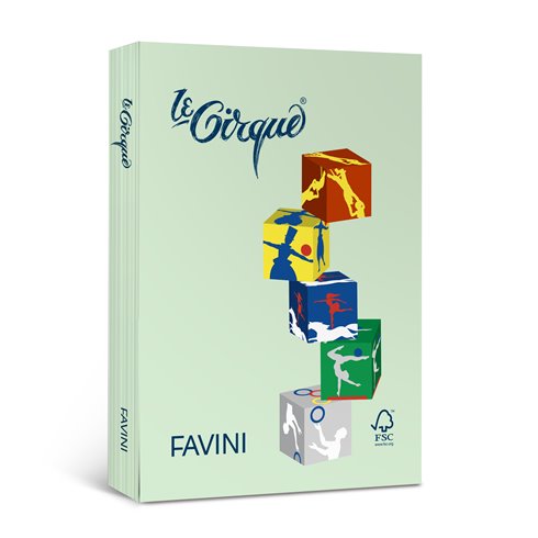 Carta le Cirque gr. 80 Col. Tenui A3 500 ff Pistacchio 102
