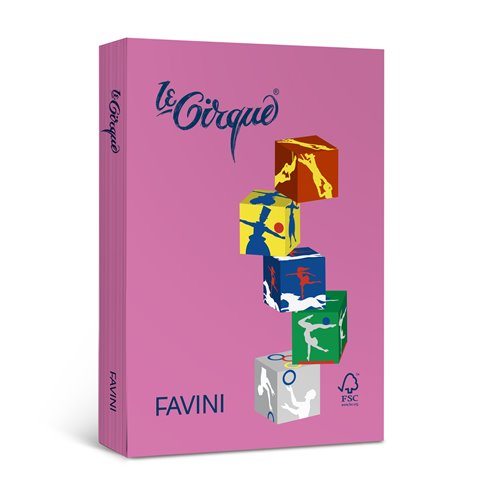 Carta le Cirque gr.160 Col. Forti A4 250 ff Ciclamino Astrale 206