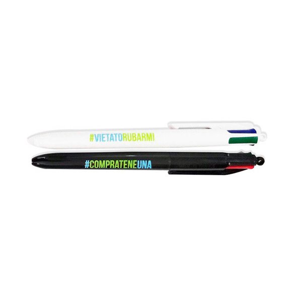 Penne Bic 4 Colori Hashtag 16 pz.