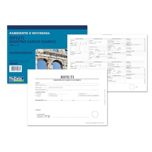 DU Registro carico e scarico rifiuti 6930RE000