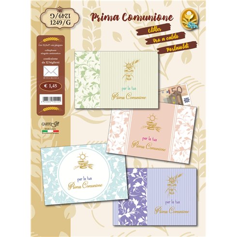 Biglietti CartoGi 25 Comunione 1249/G