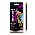 Pastelli Bic Intensity Colori Brillanti 12 Pz.
