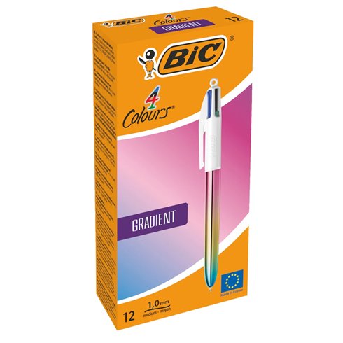 Bic Expo 4 Colori Gradient 12 Pz. 511034