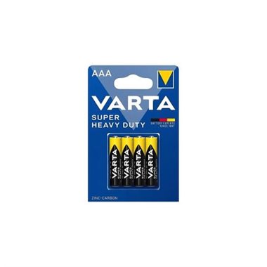 Pile Varta Super Heavy Duty AAA Ministilo 4 pz.