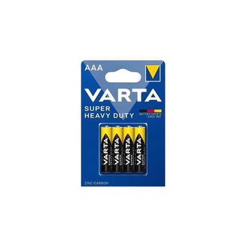 Pile Varta Super Heavy Duty AAA Ministilo 4 pz.
