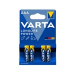 Pile Varta Long Life AAA Ministilo 4 pz.