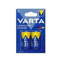 Pile Varta Long Life C Mezza Torcia 2 pz.