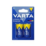 Pile Varta Long Life C Mezza Torcia 2 pz.