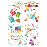 Biglietti Cecami 25 Onomastico FA00190BO/12 12 pz.