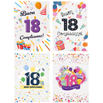 Biglietti Cecami 25 18 Anni FA00155BC/12 12 pz.