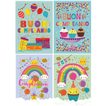 Biglietti Cecami 25 Compleanno FA00161BC/12 12 pz.